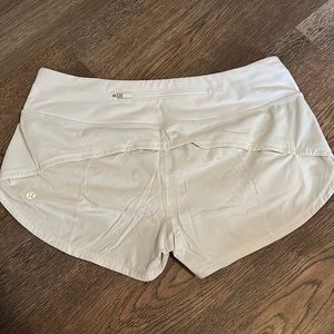 White Lululemon shorts!